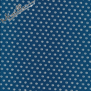 Látka Windham Fabrics - Hamilton drobný motiv na modré