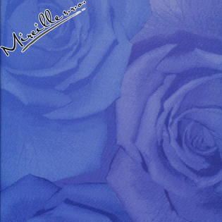 Látka MODA Gradients modro fialové růže