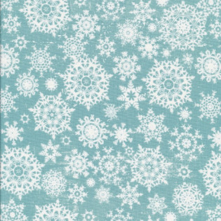 Látka Eclectic Elements Christmastime - Snowfall