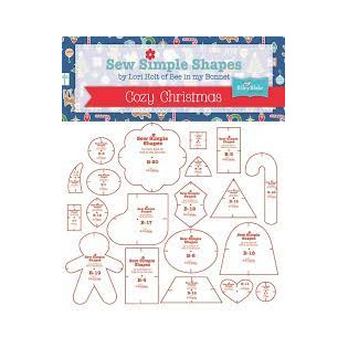 Sew Simple Shapes - Cozy Christmas, 20 ks