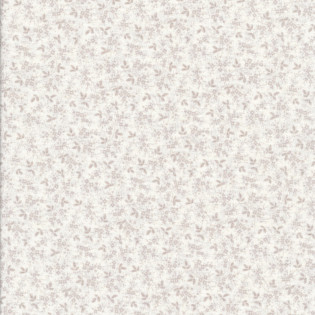 Látka MODA 3 Sisters Honeybloom - bílá s mini květy šedými