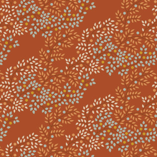 FQ TILDA Creating Memories - Autumn - Berrytangle Copper