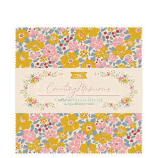 Charm pack TILDA Creating Memories - Spring and Easter Pastels