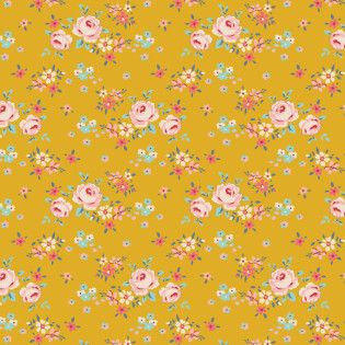 FQ TILDA Creating Memories - Spring - Gracie Yellow