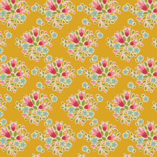 Látka TILDA Creating Memories - Spring - Lulu Yellow