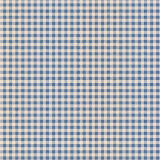 Tkaná bavlna TILDA Creating Memories - Summer - Gingham Blue