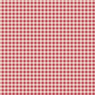 Tkaná bavlna TILDA Creating Memories - Winter - Gingham Red